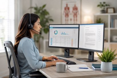 Physical Therapy Virtual Assistant managing denials and claim appeals in PT clinic