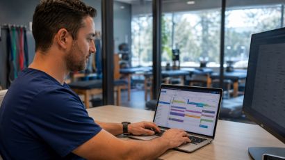 WebPT virtual assistant managing PT clinic scheduling and prior auth in 2026
