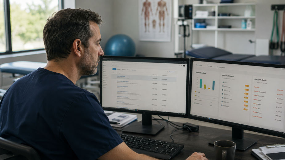 PT clinic staffing crisis in 2026 — why hiring more staff won't fix the admin problem