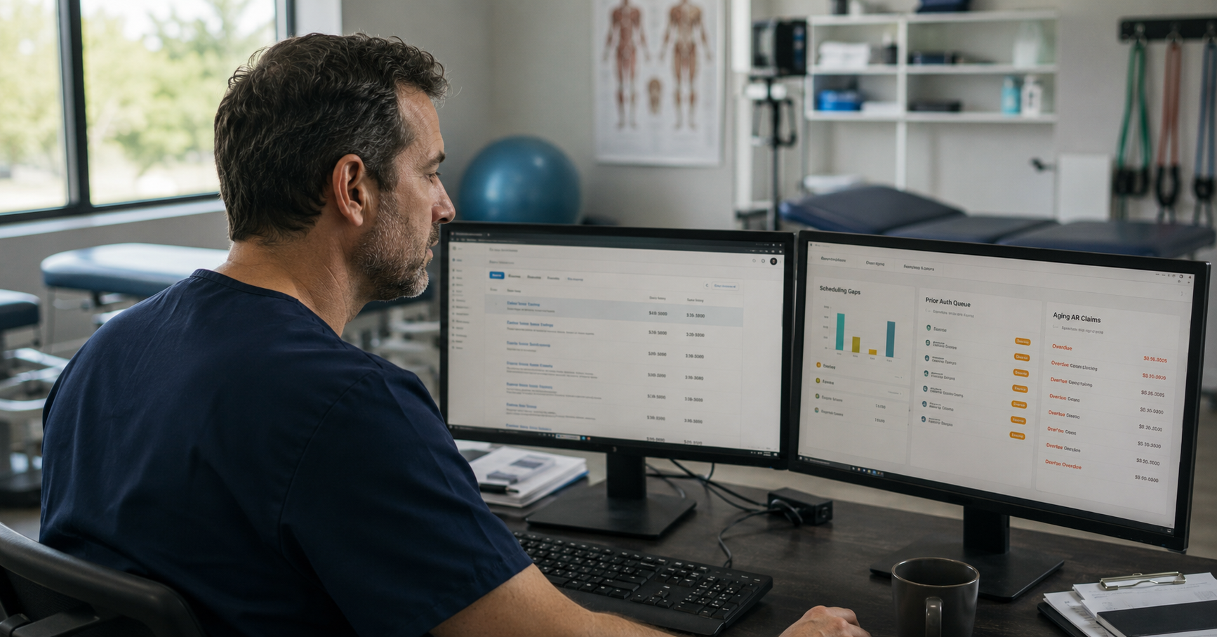 PT clinic staffing crisis in 2026 — why hiring more staff won't fix the admin problem