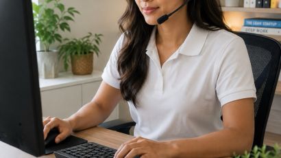 Licensed physical therapy virtual assistant managing a new patient inquiry workflow